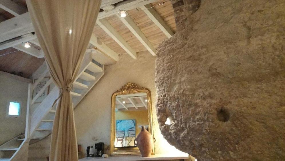 Troglodyte Loft Bed and Breakfast Thoré-la-Rochette Buitenkant foto