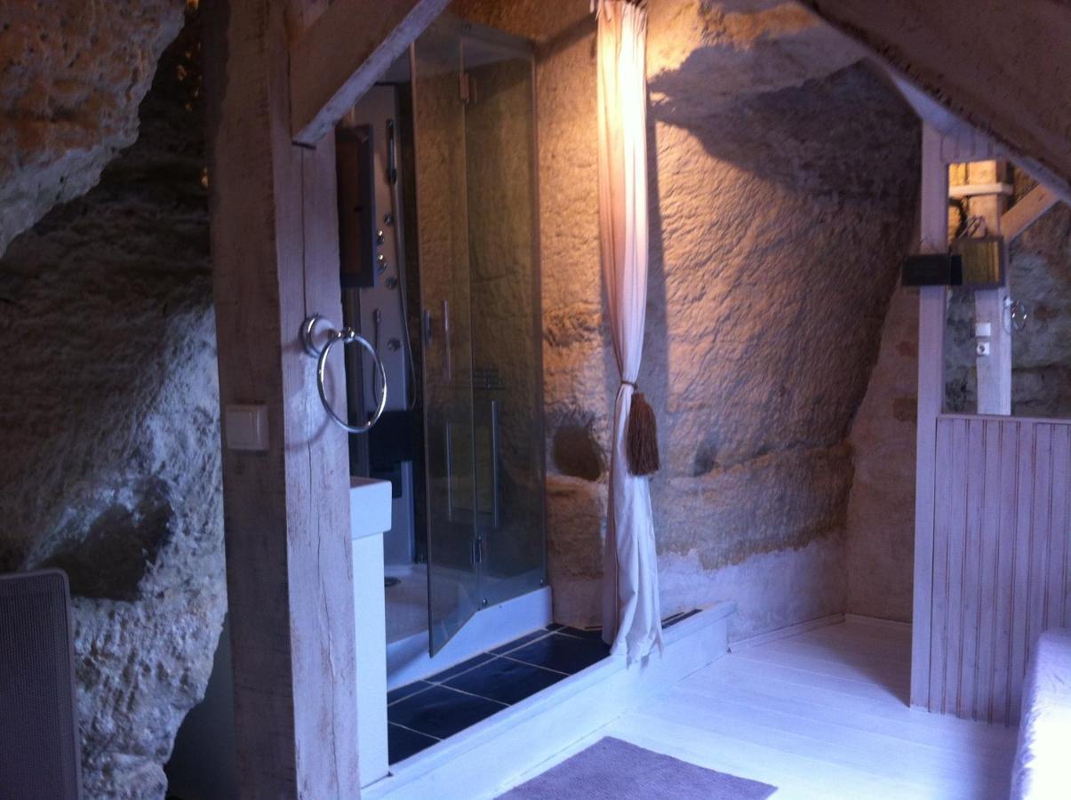 Troglodyte Loft Bed and Breakfast Thoré-la-Rochette Buitenkant foto