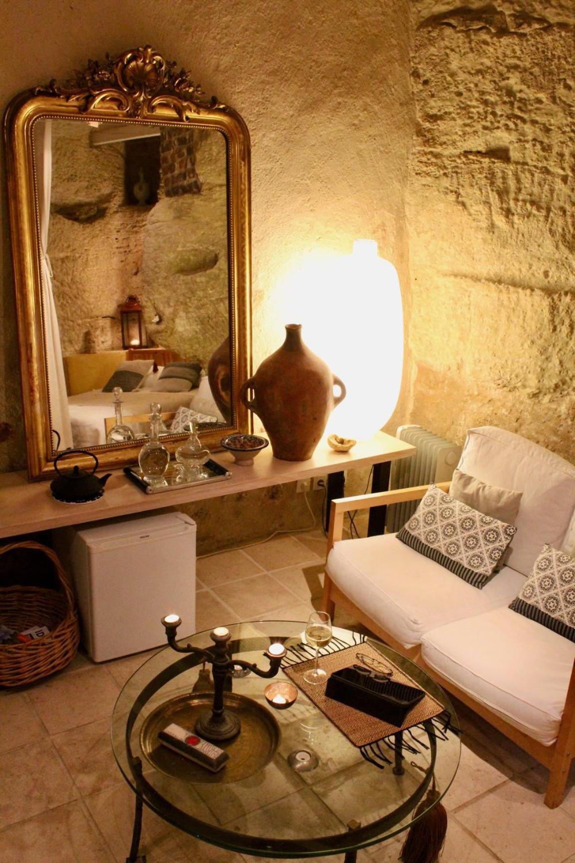 Troglodyte Loft Bed and Breakfast Thoré-la-Rochette Buitenkant foto